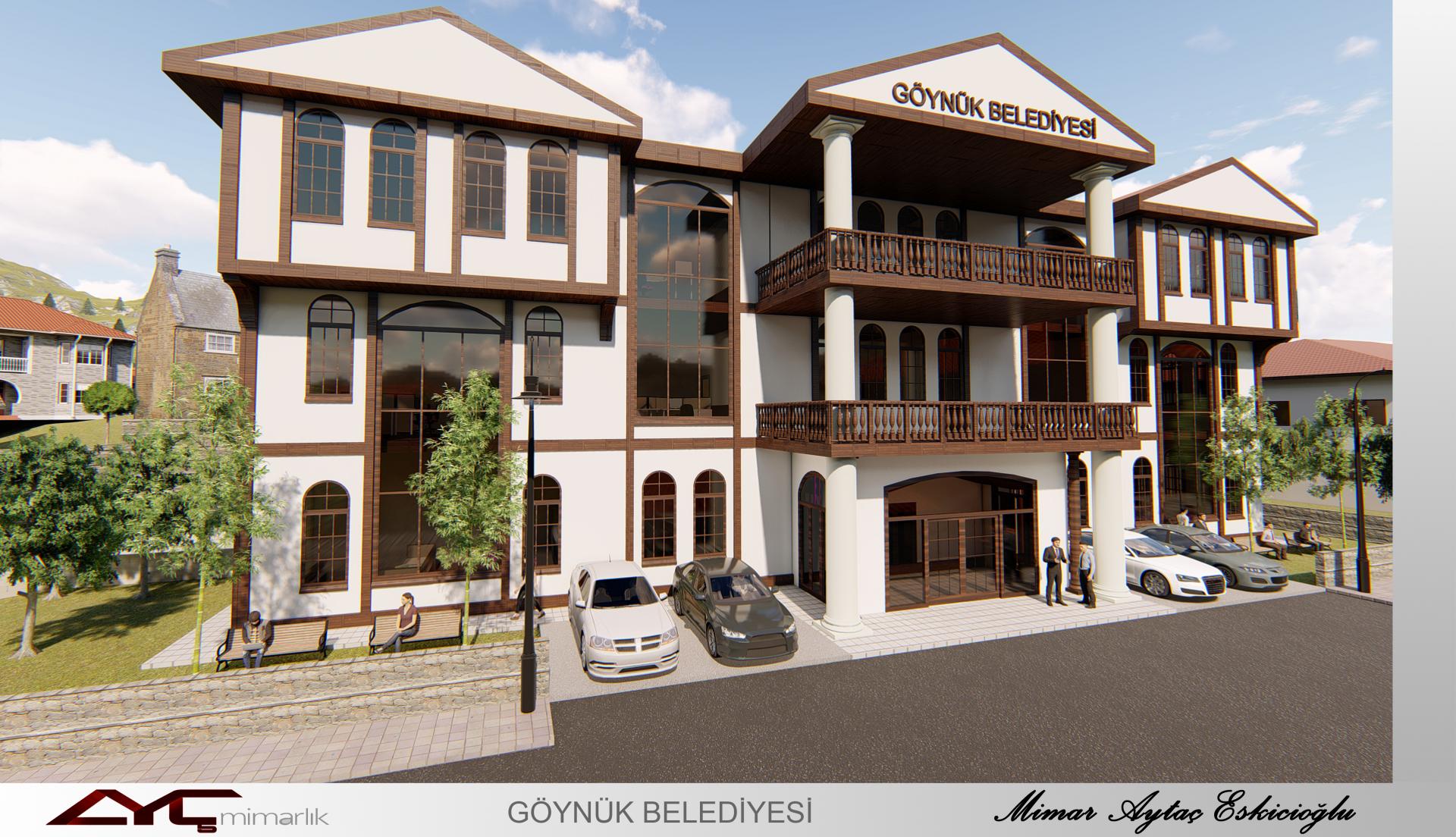 G&ouml;yn&uuml;k Belediyesi Hizmet Binası